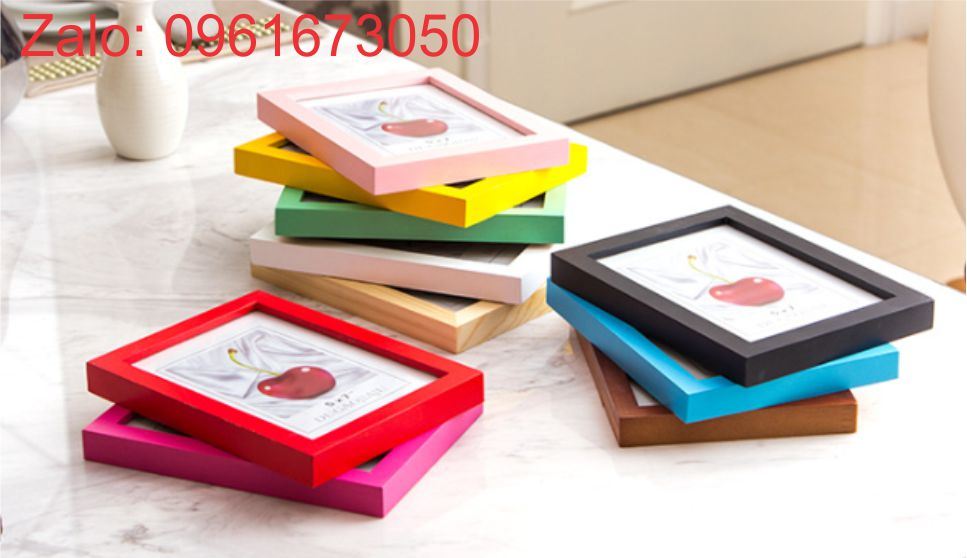 Khung ảnh gỗ giá rẻ tại TP.HCM