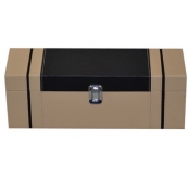 Hộp Rượu Bằng Da 1  Chai Cao Cấp Sản Xuất Theo Yêu Cầu. Sl Từ 50H. Mã Hrd - 11