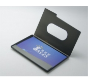 Hộp Namecard Kim Loại Sơn Đen Khắc Laser Logo Theo Yêu Cầu Khách Hàng. Ckl 07