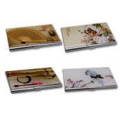 Hộp Card Inox In Logo, Hình Ảnh Khách Hàng Làm Quà Tặng Quảng Cáo. Ckl 05