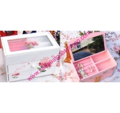 Hộp Gỗ Đựng Nữ Trang. Kt: Theo Yêu Cầu. Mã : Hnt 06