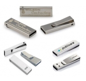 Usb Kim Loại Không Rỉ In Logo Quảng Cáo