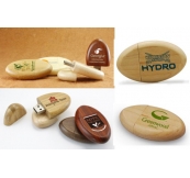 Usb Gỗ Oval In Logo. Sl Từ 30C.Mã: Ug 10