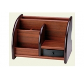 Khay Gỗ Cắm Bút Nhiều Ngăn Khắc Laser Logo Theo Yêu Cầu  Mã: Cb 10