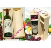 Hộp Rượu Gỗ Thông Loại Tròn. Sl: Từ 200H. Giá : 85.000 - 135.000