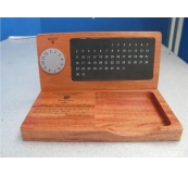 Mã Lg 01 - Lịch Gỗ Xà Cừ Đỏ Sản Xuất Theo Yêu Cầu